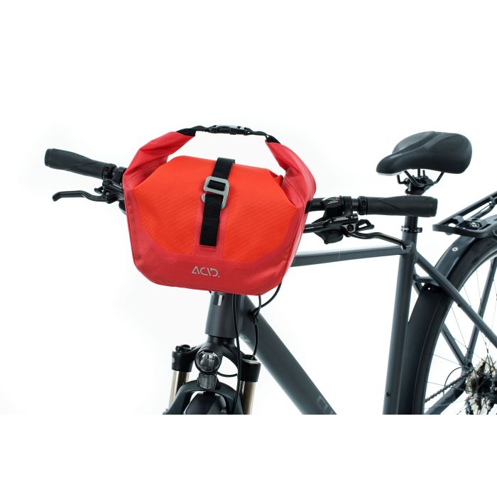 ACID Fahrradtasche TRAVLR FRONT 6 FILINK - flamenblack