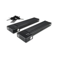 ACID Faltschloss RIGID PURE K100 TWIN PACK - Black
